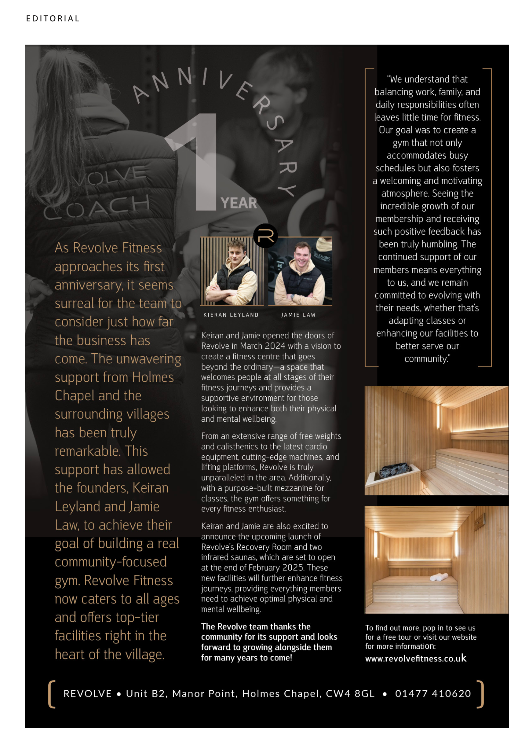 Advertisements and Editorials  at Creative Edge, North Wales