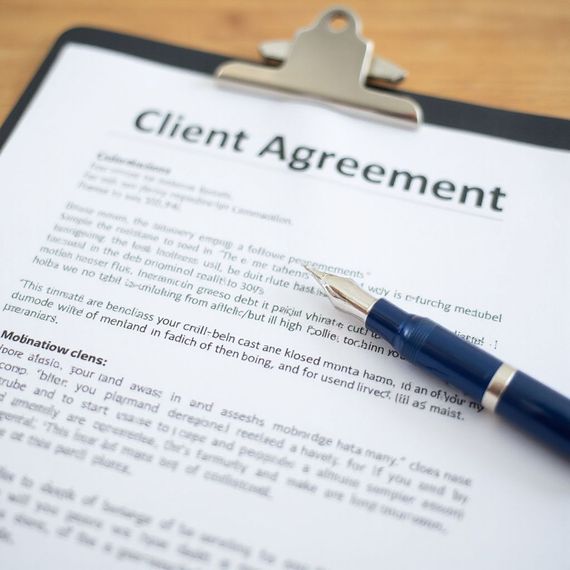 Client Agreement Photo