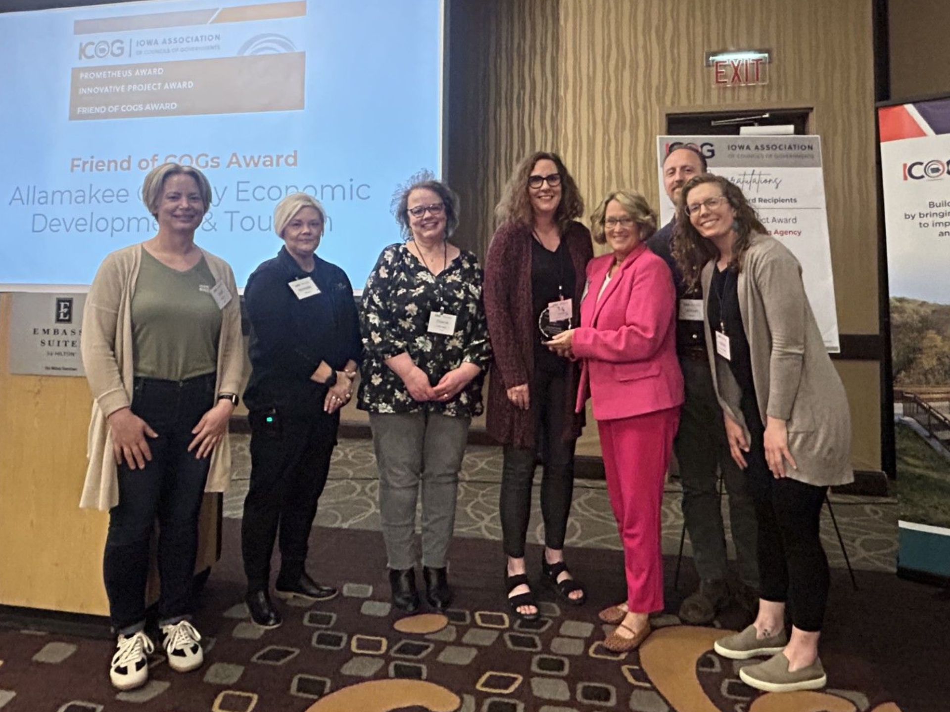 2025 Friend of COGs Award -  Allamakee County Economic Development & Tourism