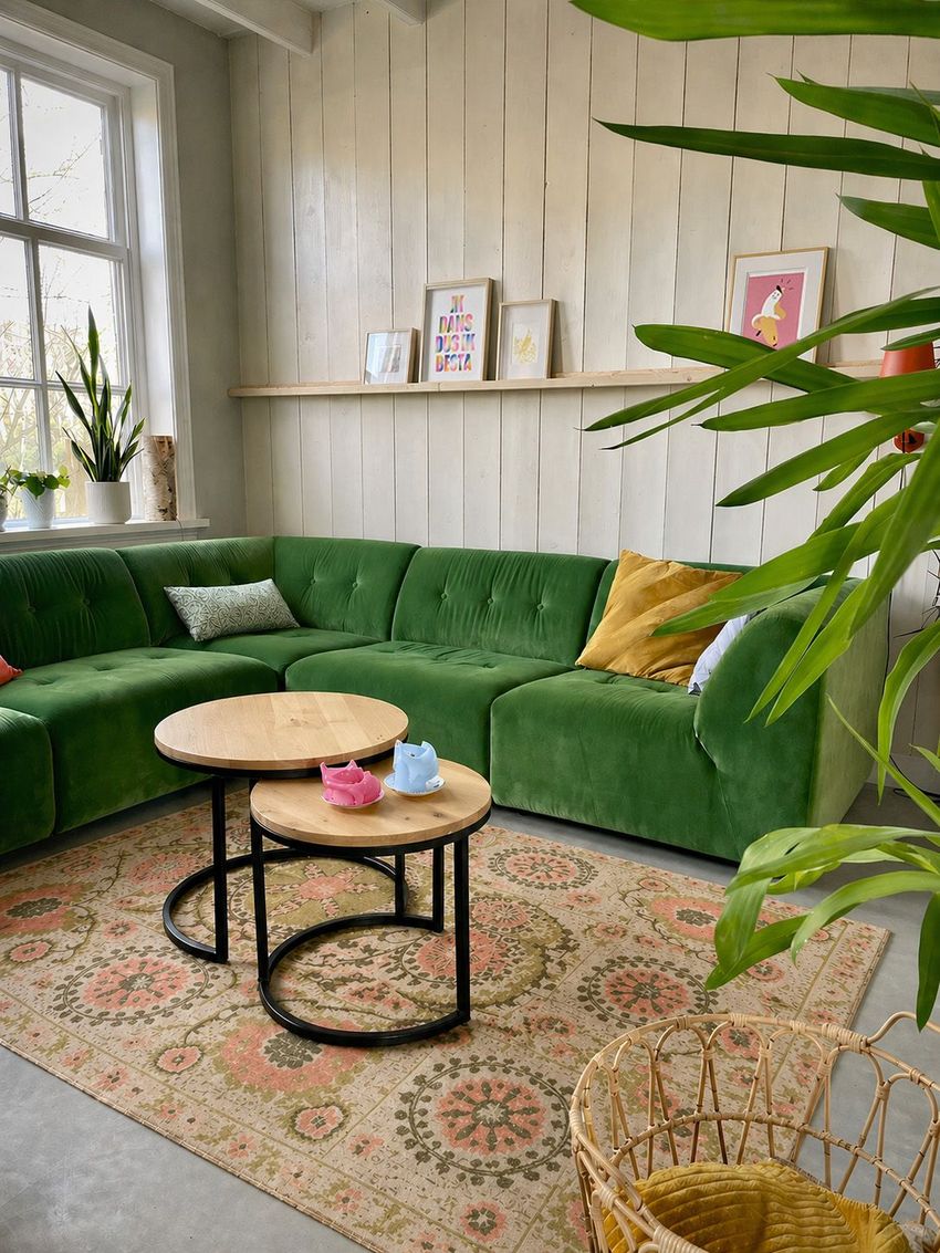 Kleurrijk interieur