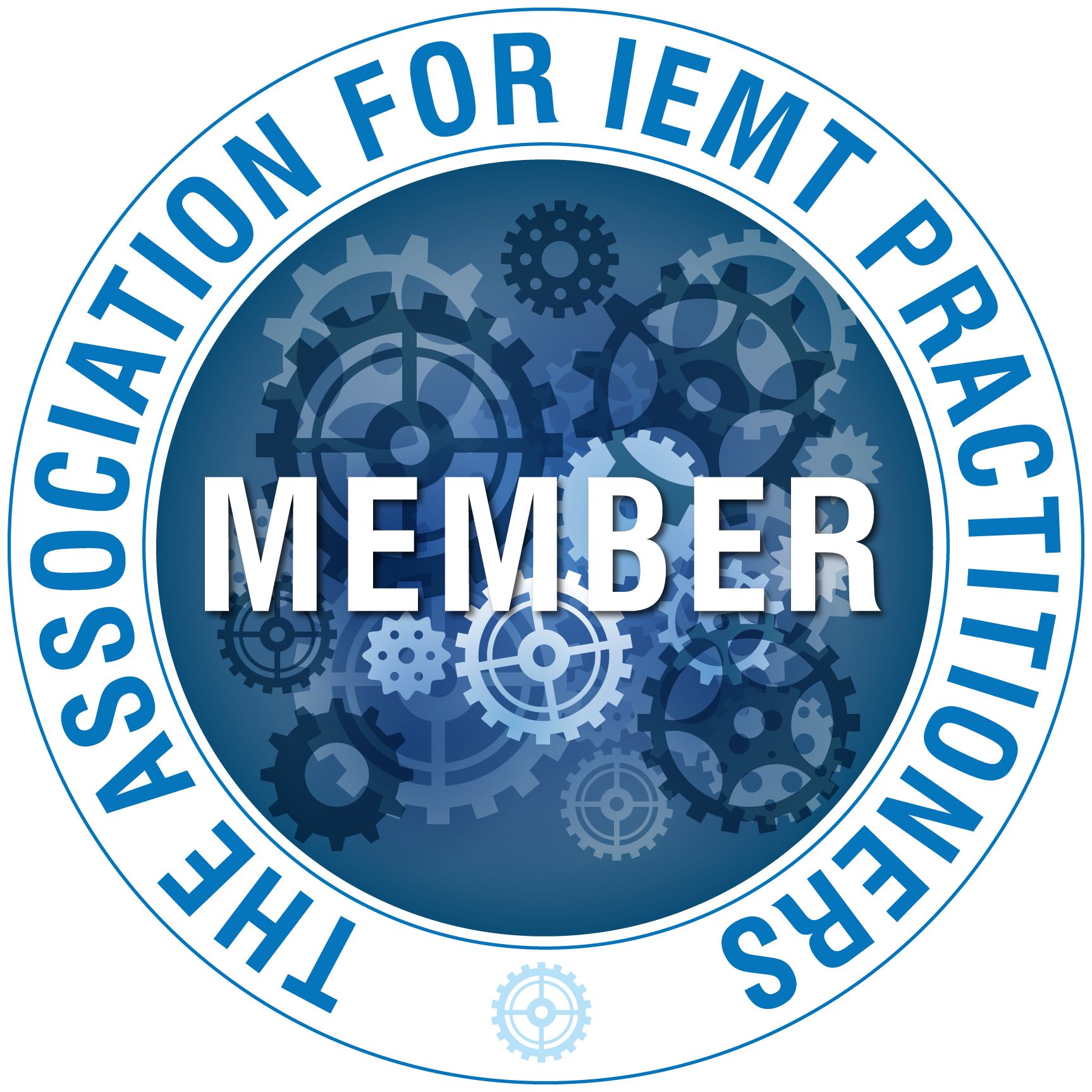 Een logo voor de vereniging voor iemt-beoefenaars