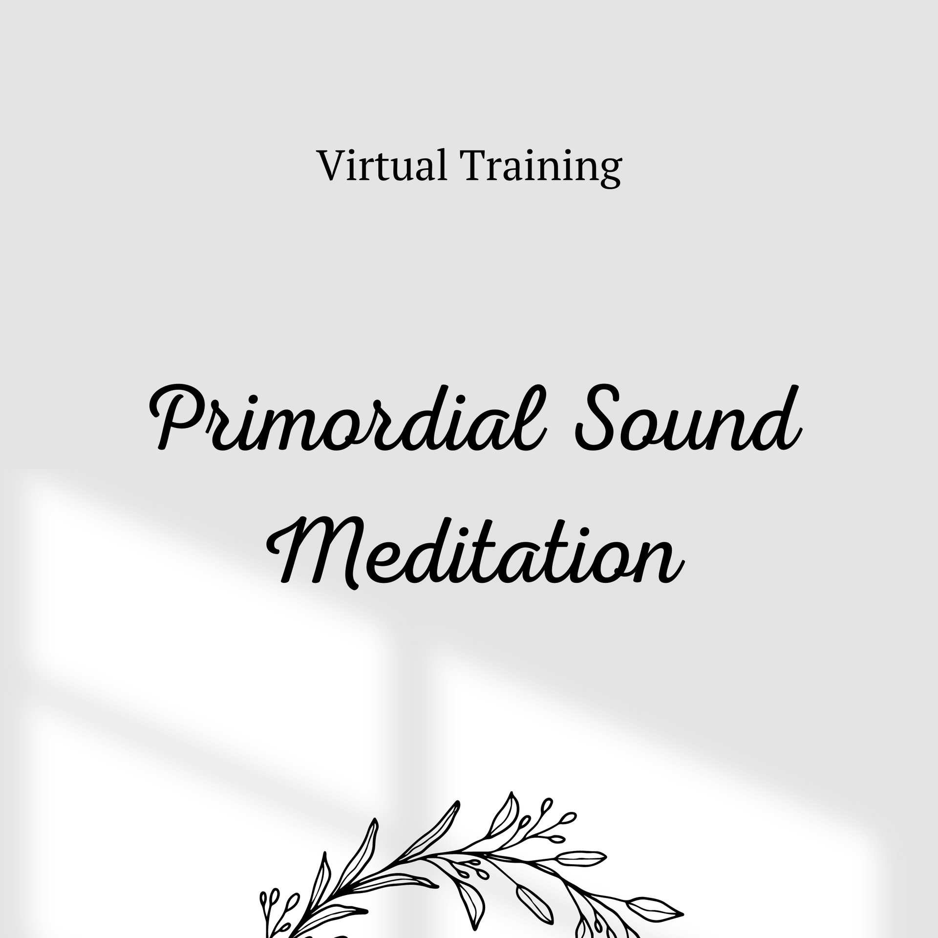 primordial sound meditation