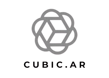 Círculo rojo con un icono de carrito de compras y las palabras