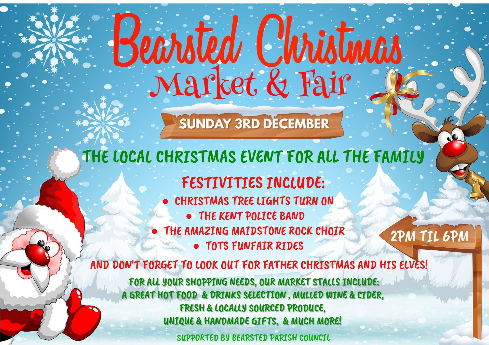 Bearsted Christmas Market and Fair 2023 Maidstone Events In Kent