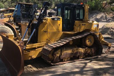 hrv earthmoving dozer hire greater melbourne scrapers