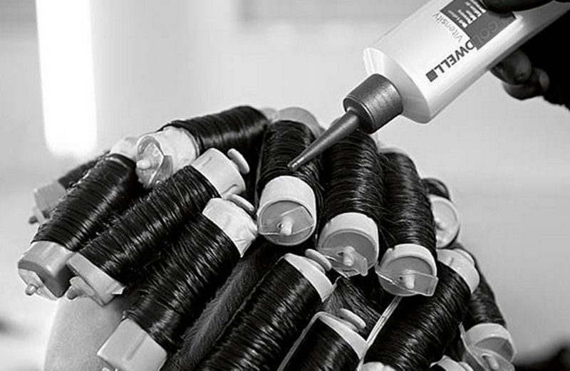 Kappers Goldwell productlijn Perm