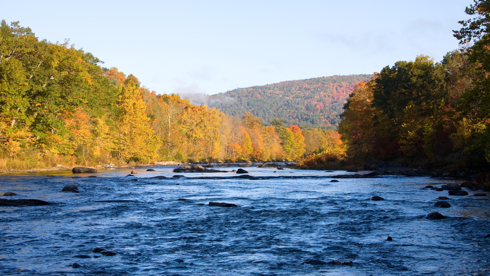 The Connecticut River in Vermont