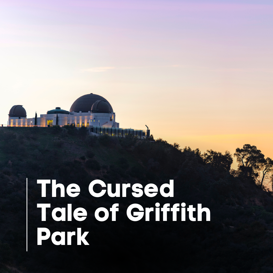 A view of the Griffith Park Observatory and the surrounding Los Angeles mountains