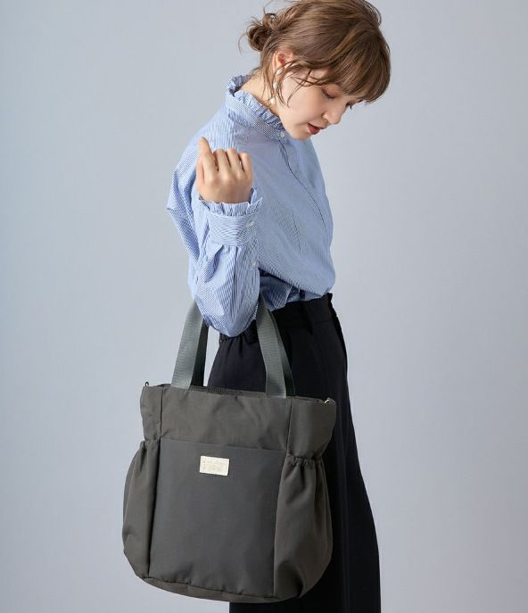 清新便利  日系可水洗輕便二合一單肩包/斜背包