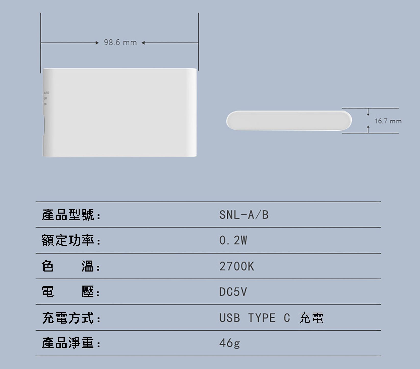 生活必備 磁吸式智慧感應安心小夜燈  ㄧ組2個888元