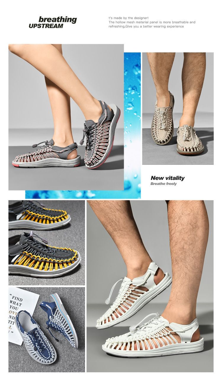 流行潮流  新款男女編織款/涼鞋/休閒鞋/溯溪鞋/戶外鞋 免運費