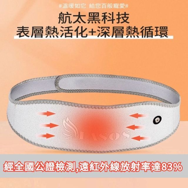 健康呵護 石墨烯遠紅外線暖宮熱敷腰腹帶/ 熱敷墊 台灣製