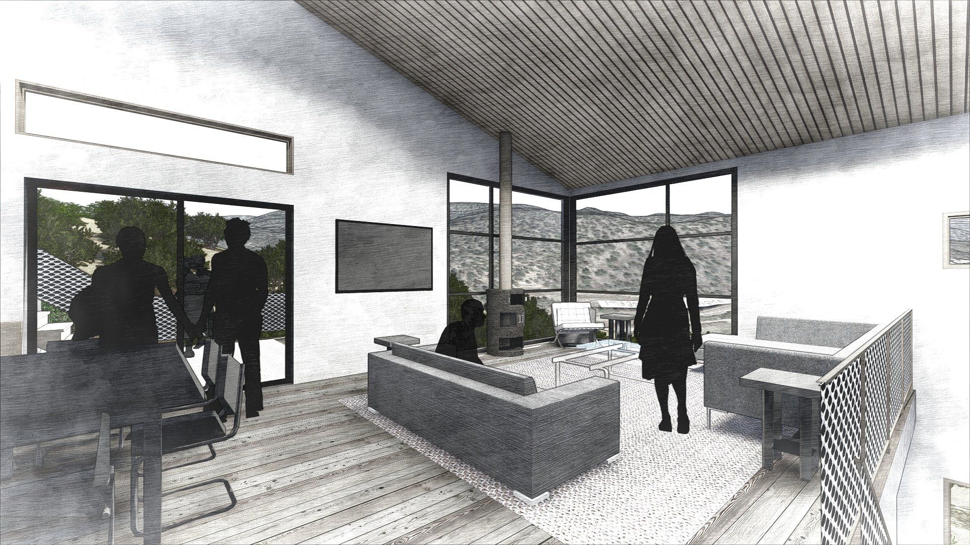 cabin exterior materials