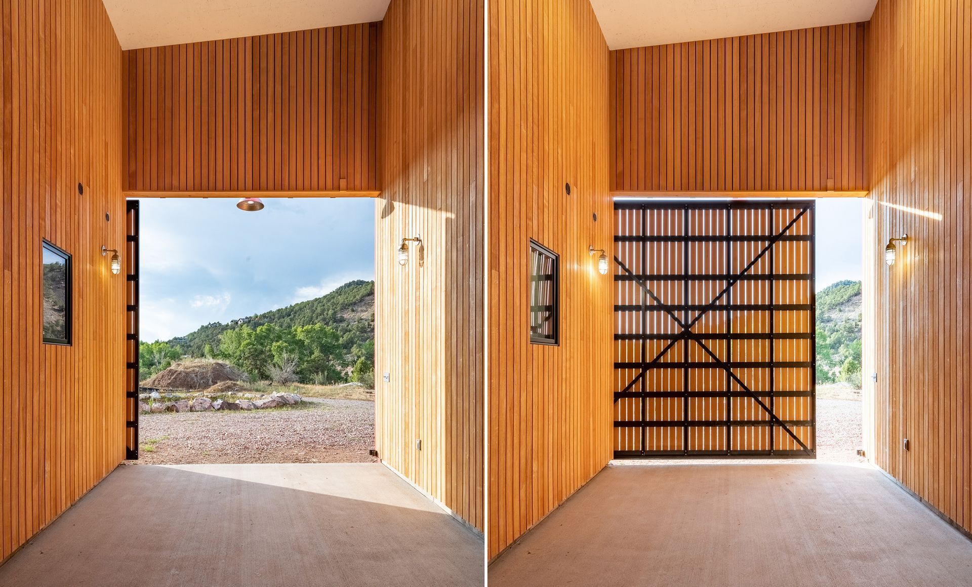 cabin exterior materials
