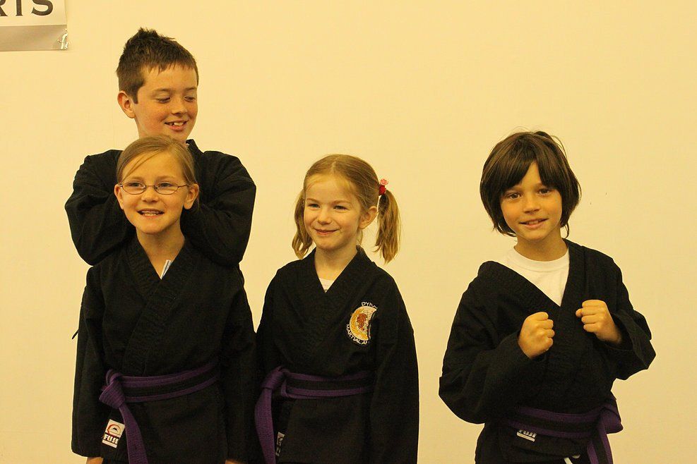 Blenheim Karate kids