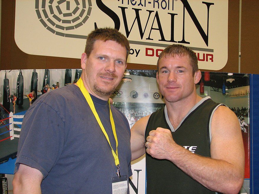 Sensei Rob and Matt Hughes