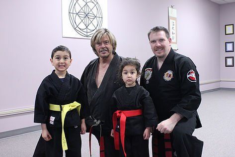 Ian and Grace with Master Tatum