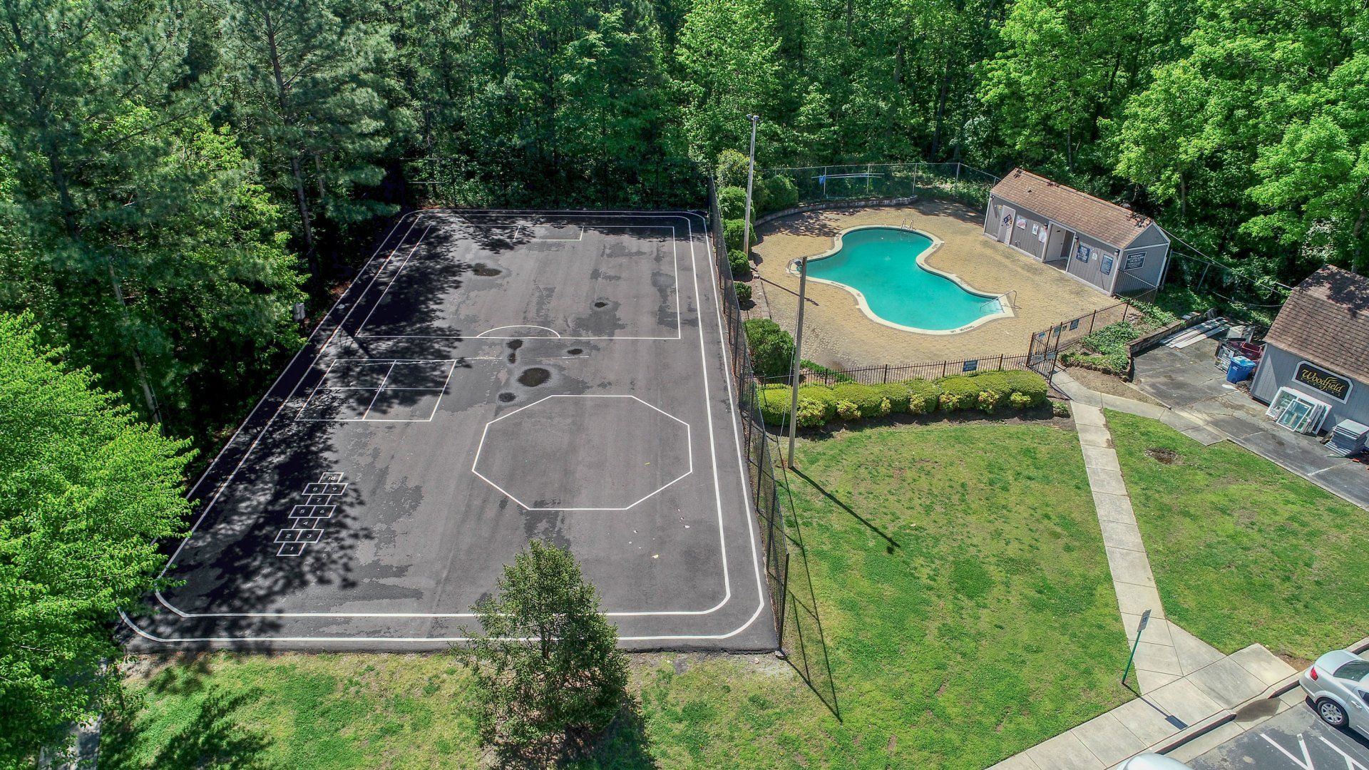 Aerial View | Woodfield Gardens