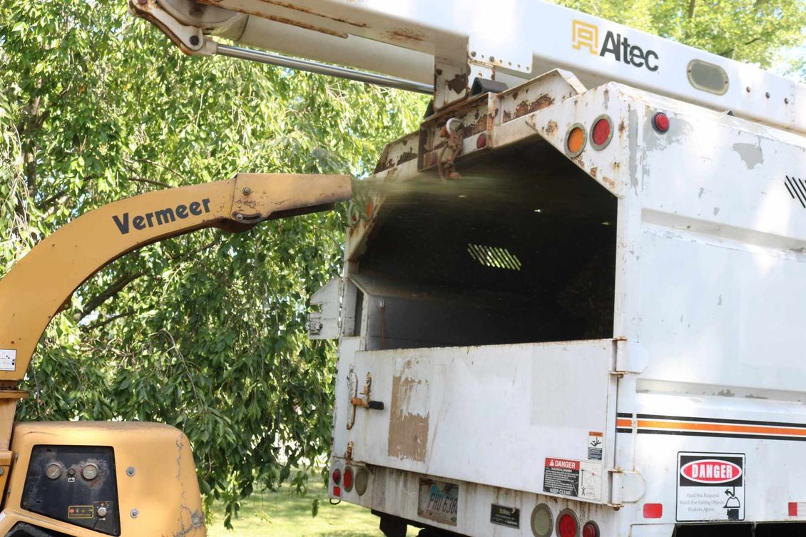 Bucket Truck Service — Springfield, OH — C&S Tree Service Center