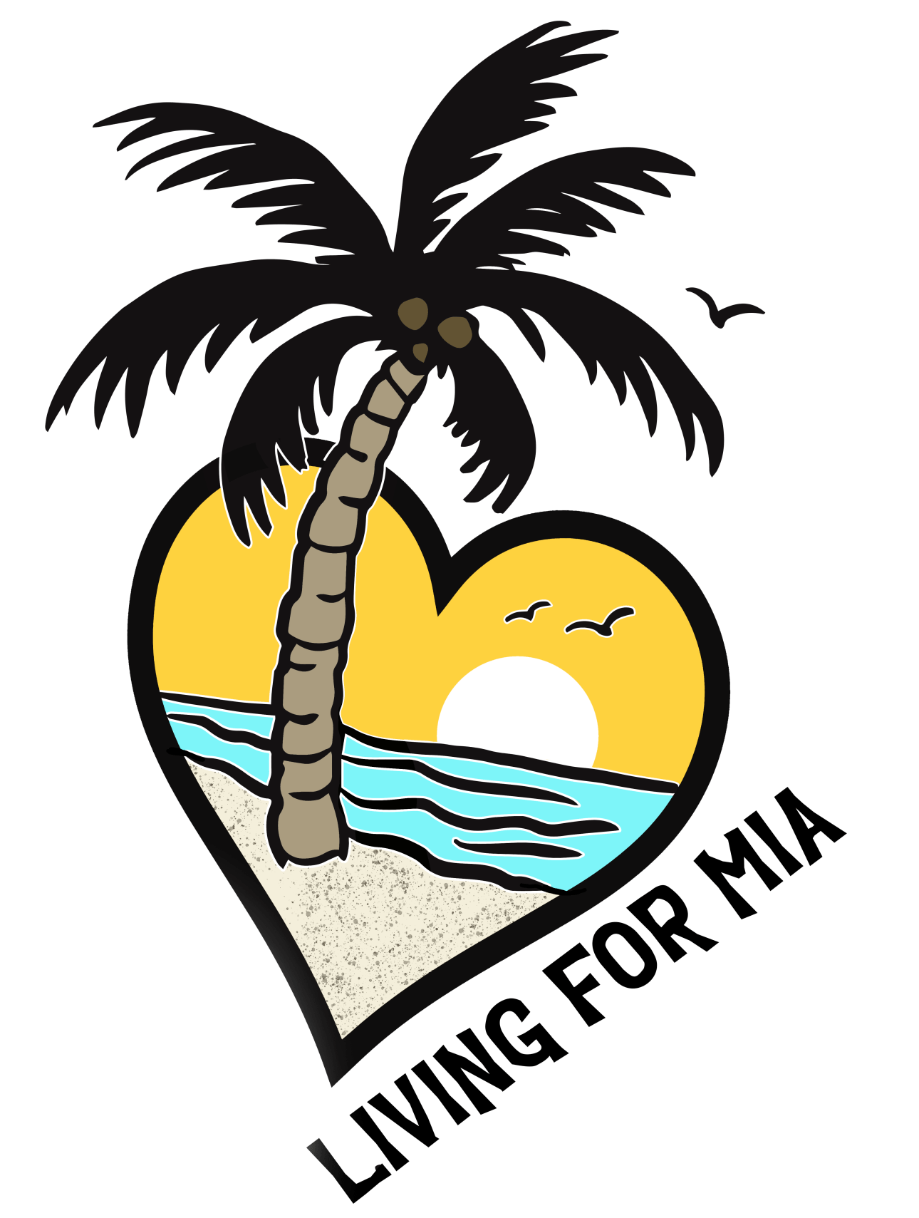 living for mia logo