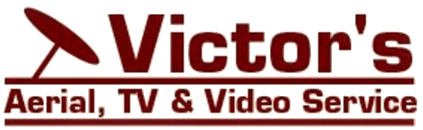 Victor's Aerial TV & Video Service logo