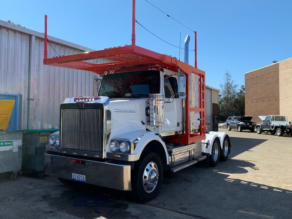 White Truck — Panel Beating & Restoration Services in Port Macquarie, NSW