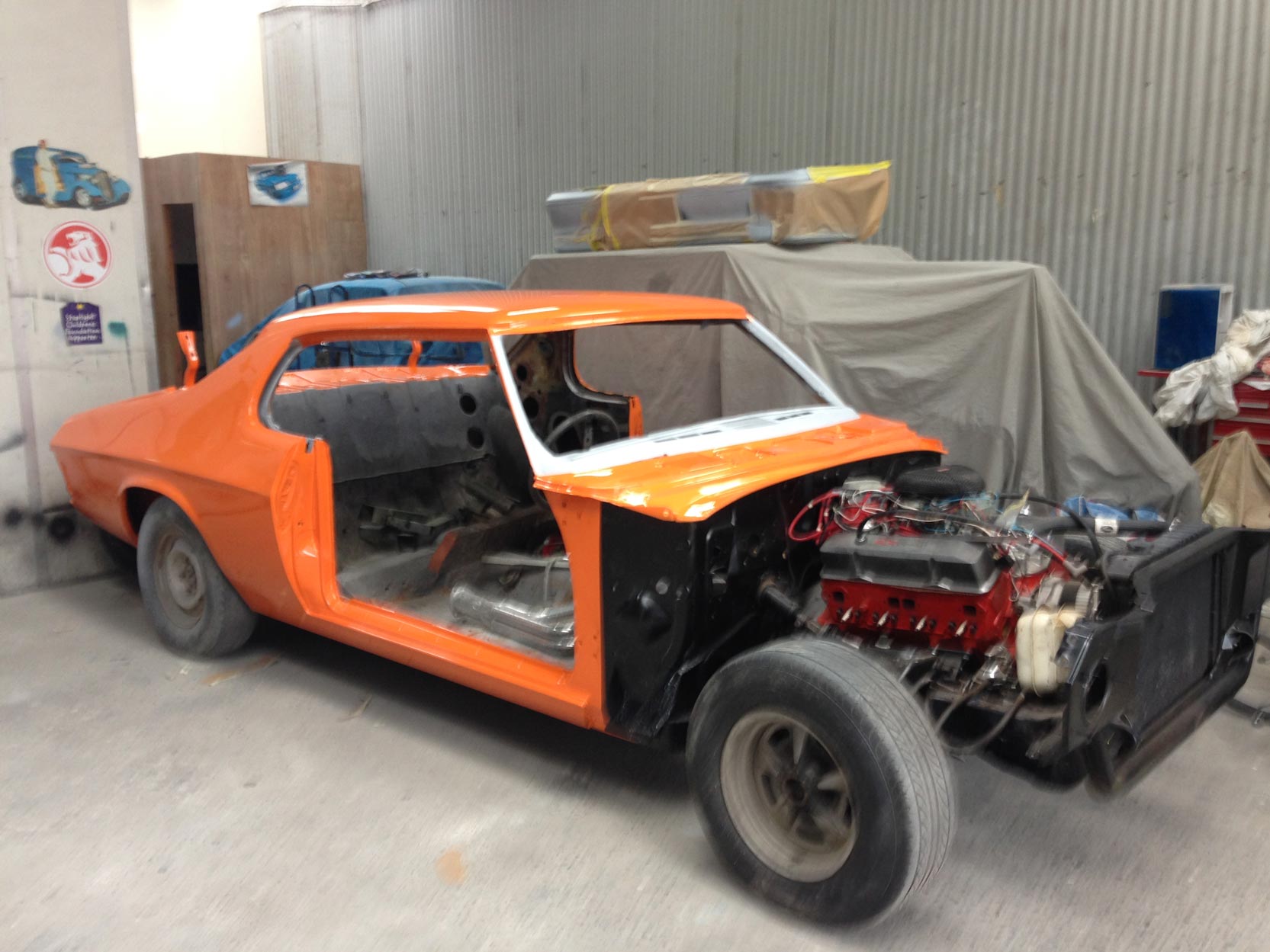 Car With No Hood — All Port Smash Repairs in Port Macquarie, NSW