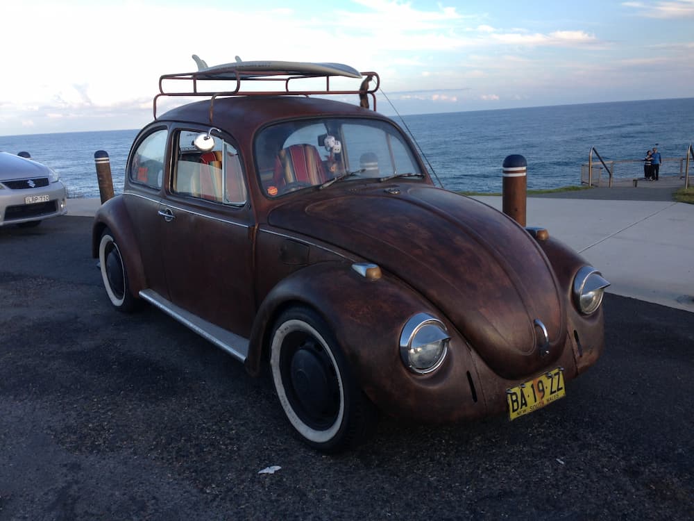 Brown Vintage Car — Panel Beating & Restoration Services in Port Macquarie, NSW