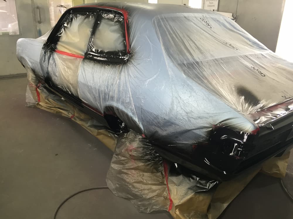 Re-Painting Car — Panel Beating & Restoration Services in Port Macquarie, NSW