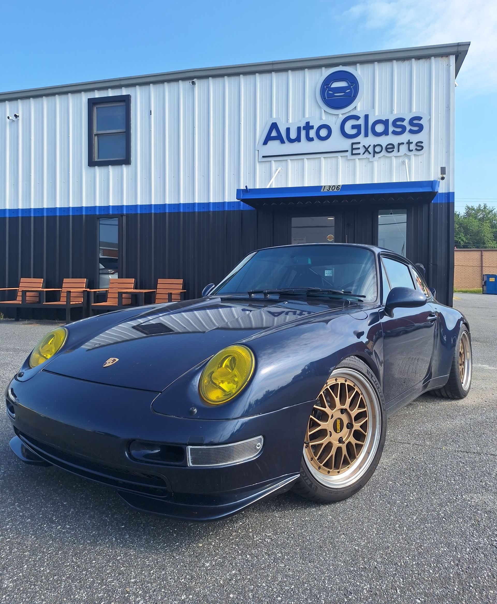 Porsche auto glass repair facility near Charlotte, NC Porsche auto glass repair facility near Charlotte, NC