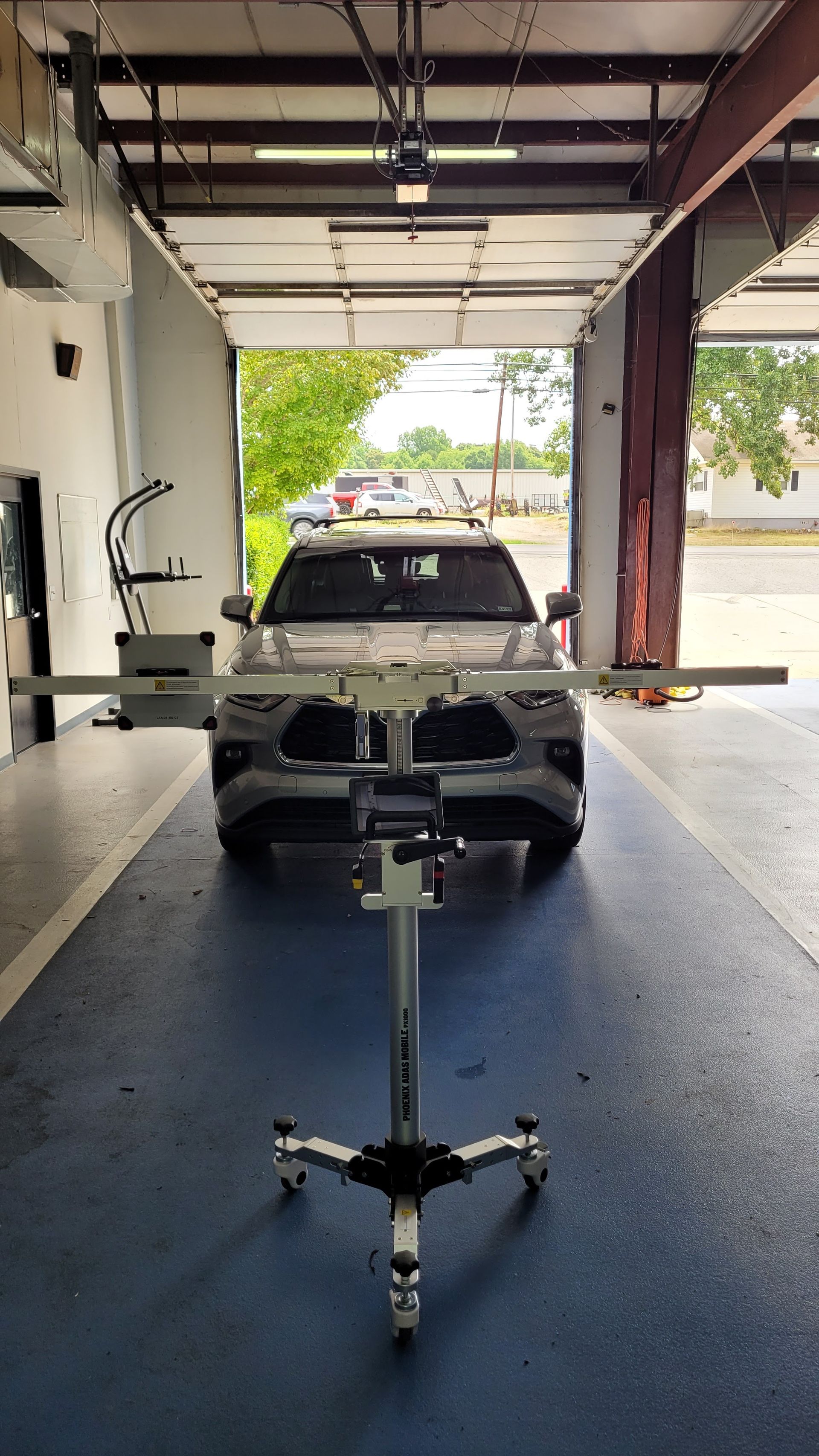 Windshield Calibration to adjust the ADAS system on a car windshield in Charlotte, NC