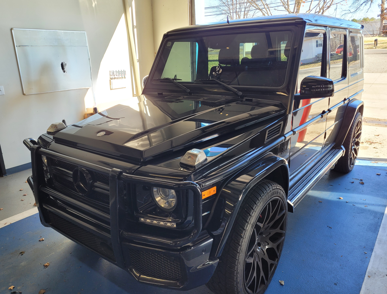 Mercedes G Wagon windshield replacement in Charlotte, NC