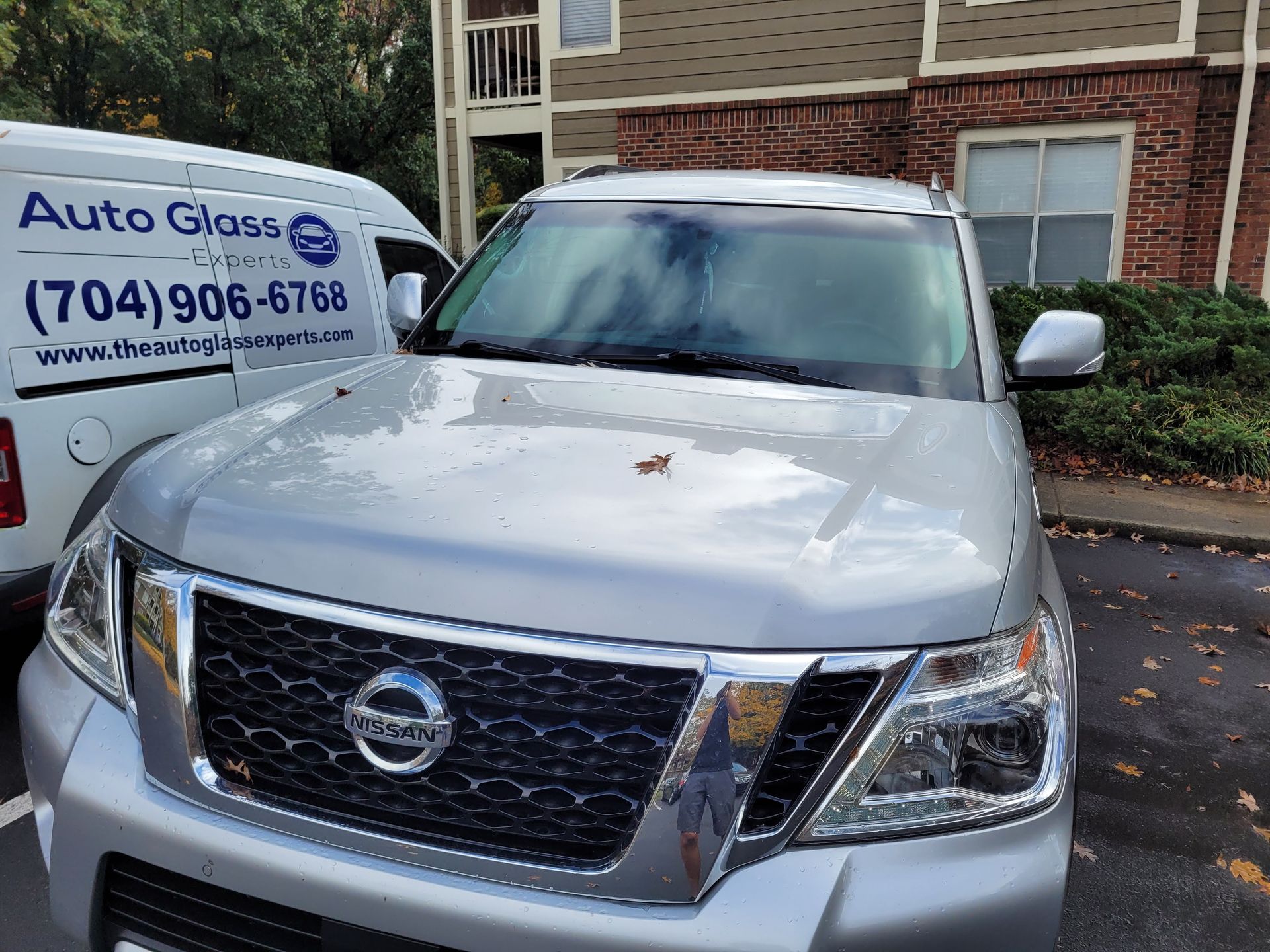 Windshield chip repair in Hickory, NC