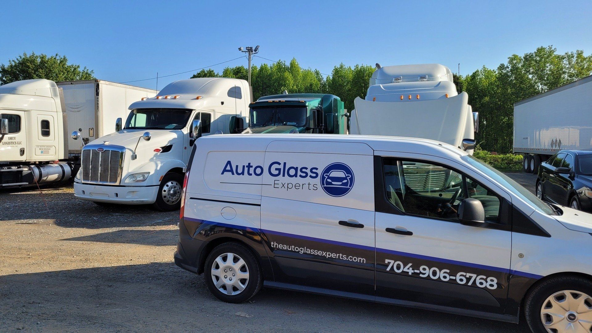 Mobile Fleet Glass Repair Service in Charlotte, NC