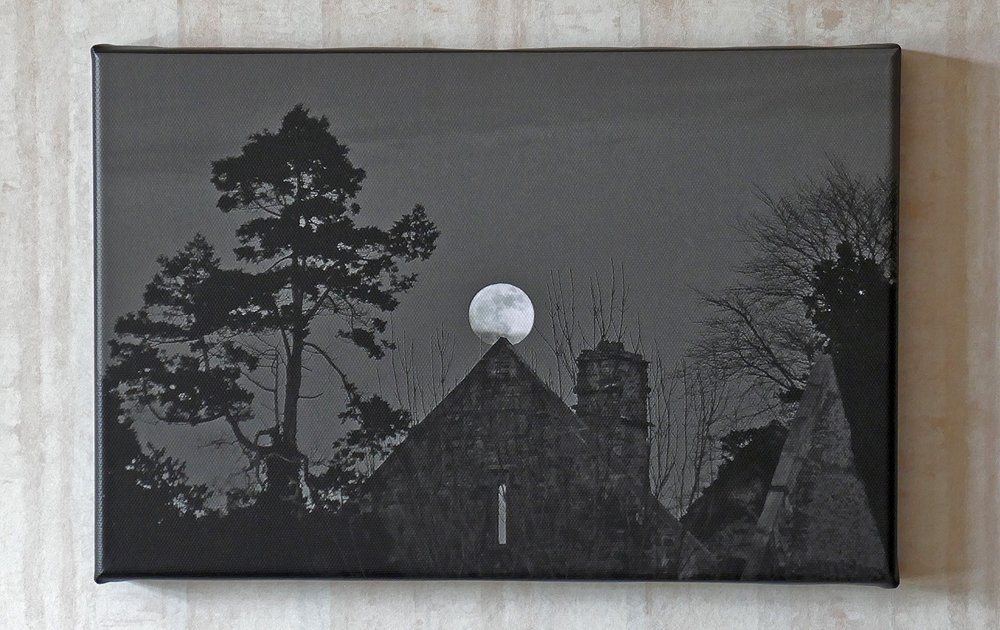 Full Moon over Muckross Abbey