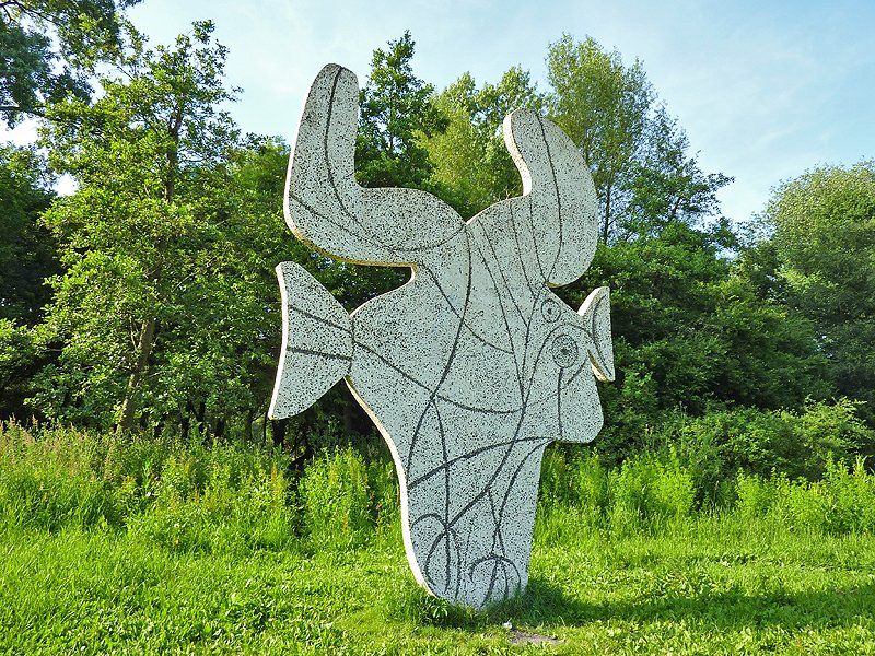 Picasso Sculpture in the Vondelpark