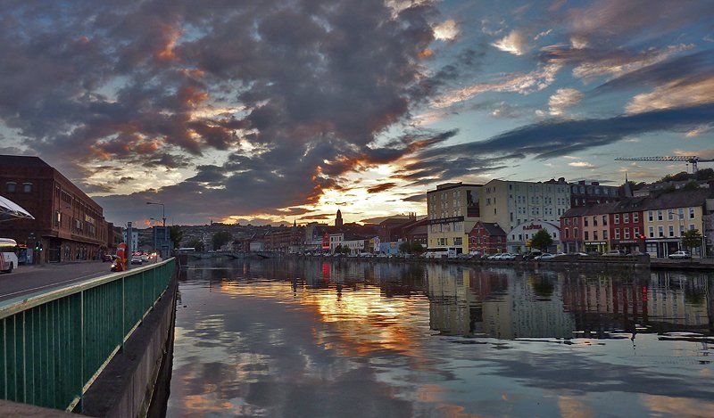 Sunset in Cork City