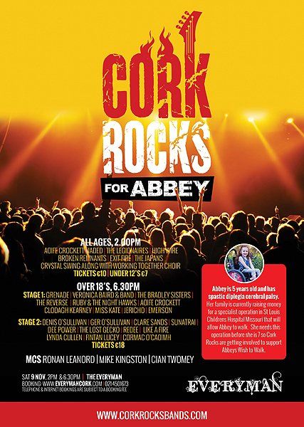 Cork Rocks for Abbey Poster