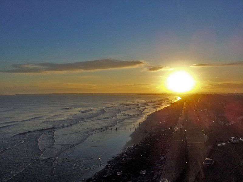 Youghal Strand at Sunset