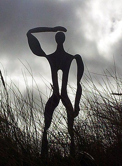 Sculpture on Kerry Beach