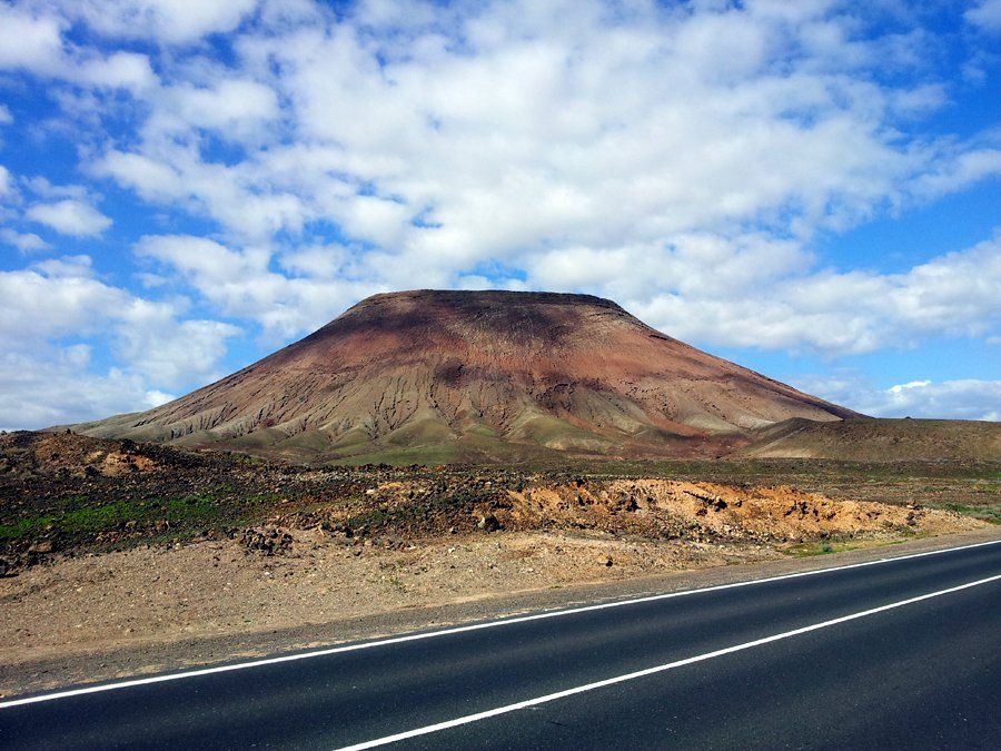 Volcano on The Canary Islands