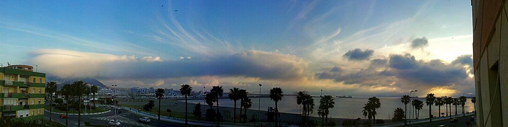 Panoramic view from La Linea