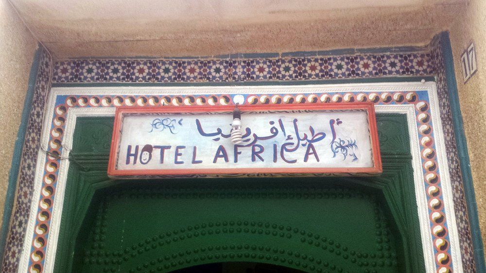 Where I stayed in Tetouan, Morocco