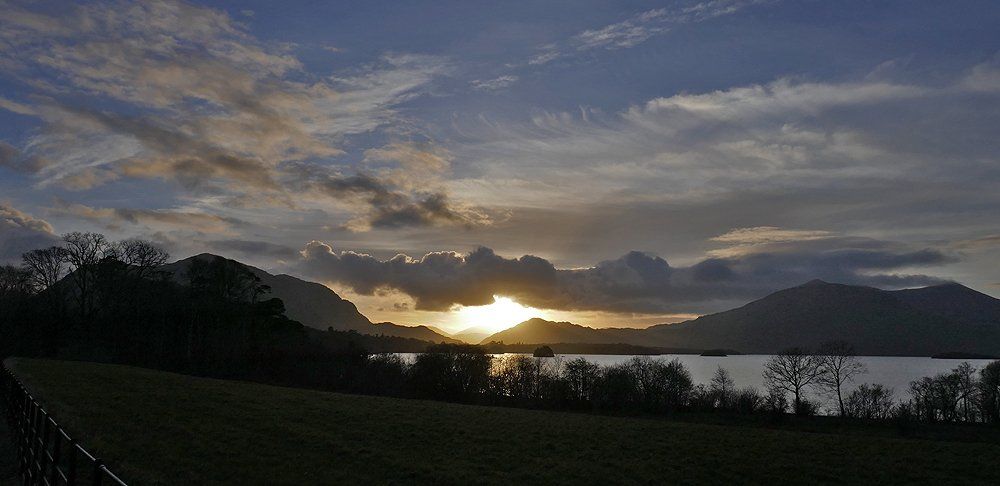 Sunset in Muckross