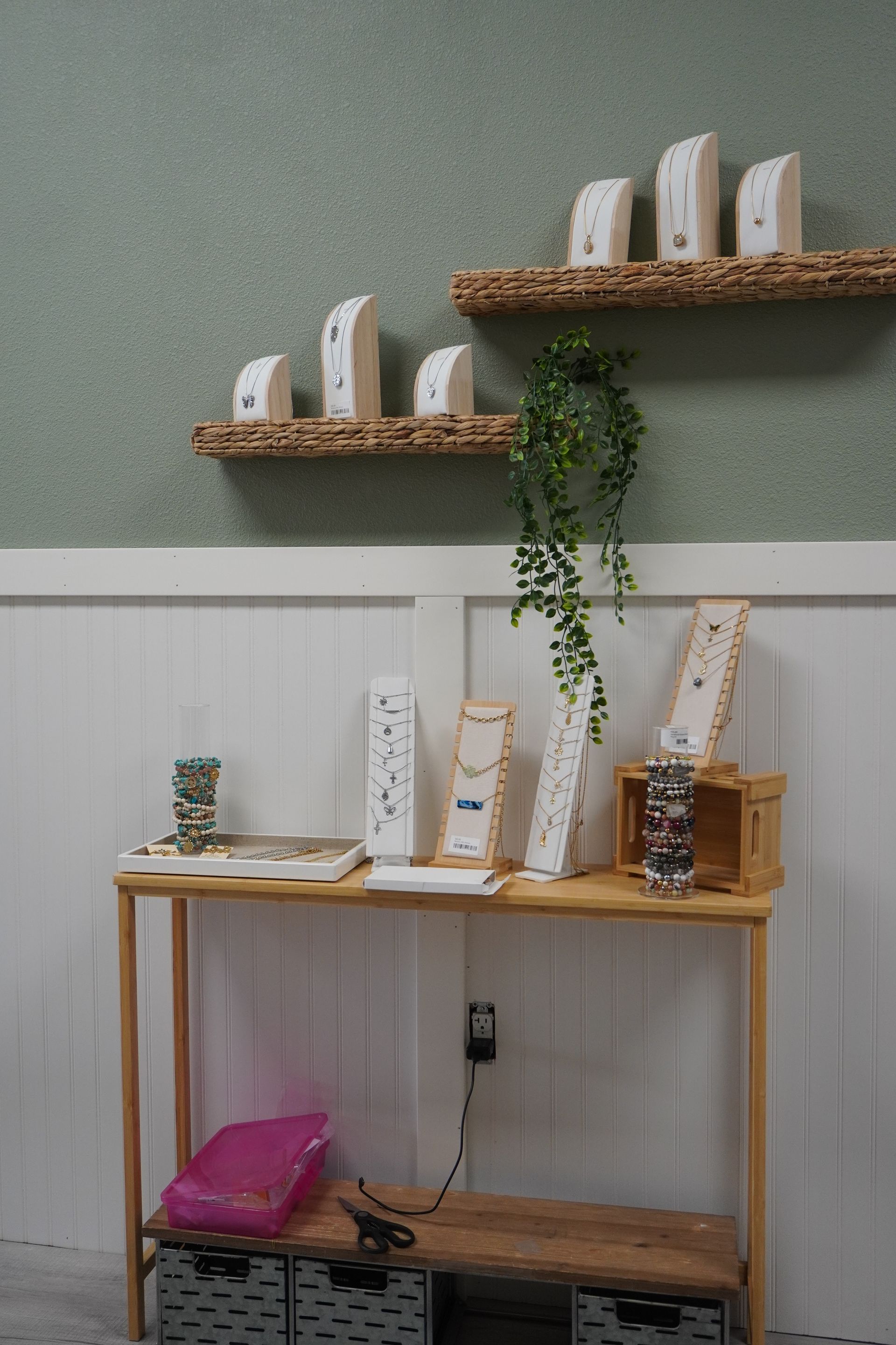 Boutique style jewelry at Level Up Falcon