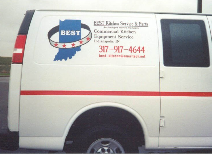 Best Kitchen Services & Parts Lettering — Indianapolis, IN — Next Day Signs
