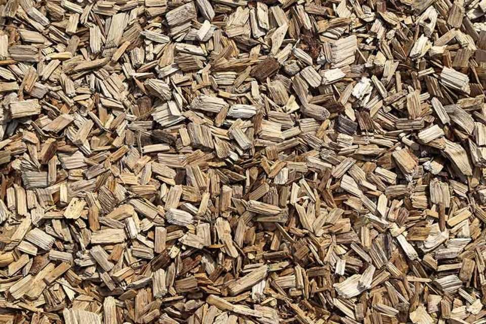 wood chips 