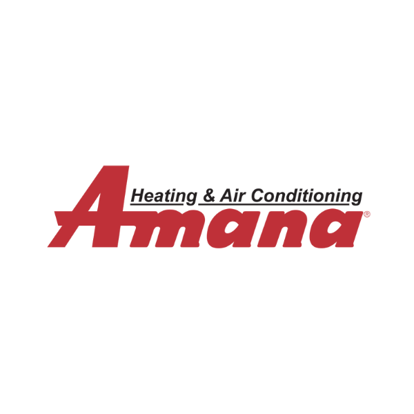 Amana Heating & Air Conditioning logo: Red