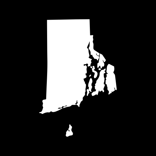 A white map of the state of indiana on a black background.