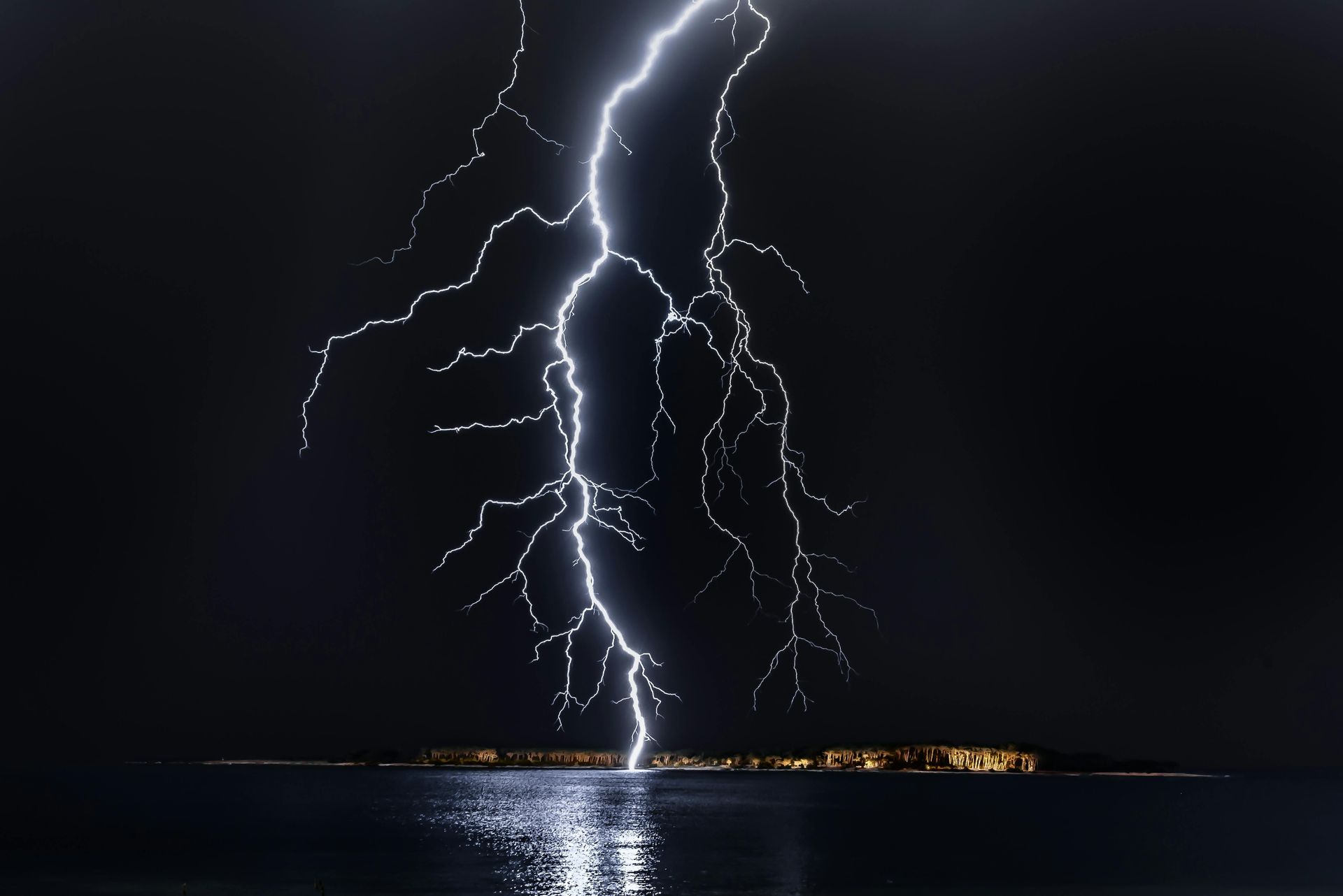 Lightning strike